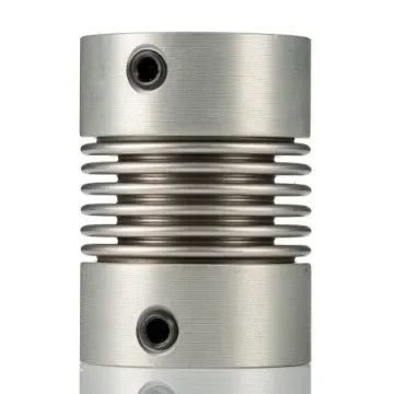 Huco Bellows Coupling, 45mm Outside Diameter, 25mm Bore, 19.5mm Length Coupler - 550.45.5252 product image