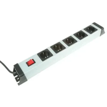 Kopp 1.4m 5 Socket Type F - German Schuko Extension Lead, 250 V ac - 226620015 product image