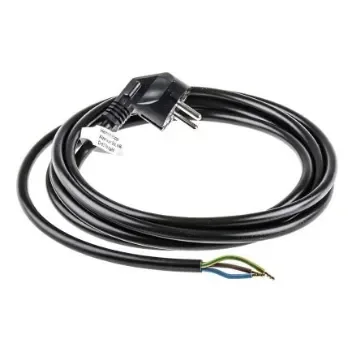 Kopp Unterminated Type F German Plug Power Cord, 3m - 147703019 product image