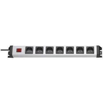Kopp 1.4m 7 Socket Type F - German Schuko Extension Lead, 250 V ac - 226820011 product image