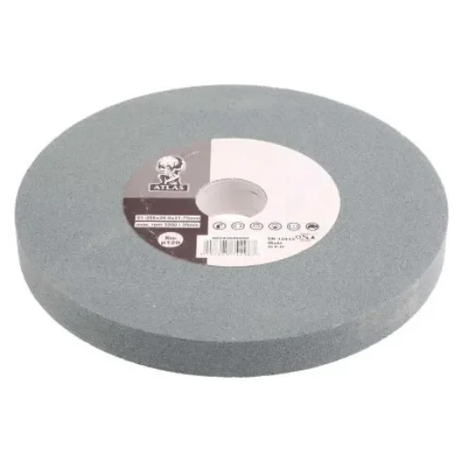 Norton ATLAS Silicon Carbide Grinding Wheel, 200mm Diameter, P120 Grit - 69936623796 product image