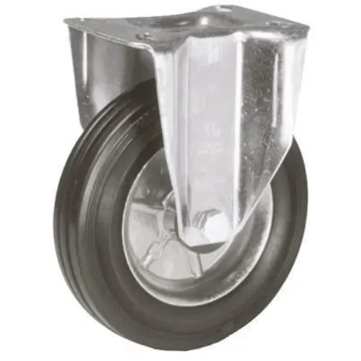LAG Fixed Castor Wheel, 230kg Capacity, 200mm Wheel - 12486 product image