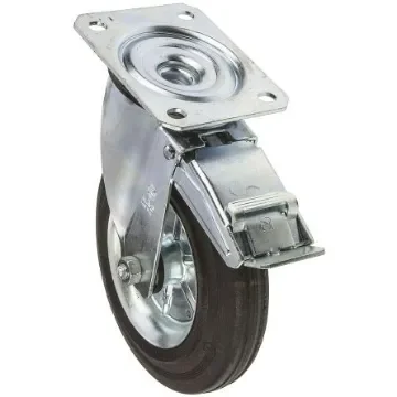 LAG Braked Swivel Castor Wheel, 230kg Capacity, 200mm Wheel - 12286  FR product image