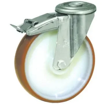 LAG Swivel Castor Wheel, 120kg Capacity, 100mm Wheel - 22255  FR  FB product image