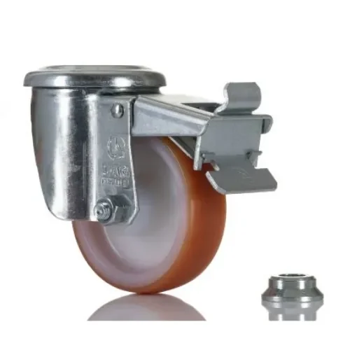 LAG Swivel Castor Wheel, 100kg Capacity, 80mm Wheel - 22252  FR  FB product image