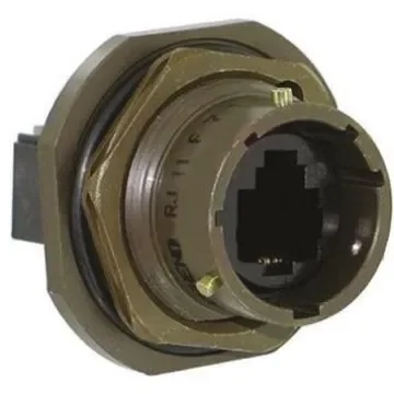 Amphenol Socapex RJ11Field Series 6-Port RJ11 Female Adapter, UTP - RJ11F71G product image
