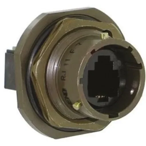 Amphenol Socapex RJ11Field Series 6-Port RJ11 Female Adapter, UTP - RJ11F71G product image
