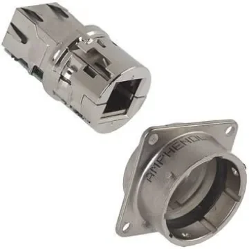 Amphenol Socapex RJF Series Female RJ45 Connector, Panel Mount, Cat5e Straight 1 Port 8 -Way - RJF21N product image