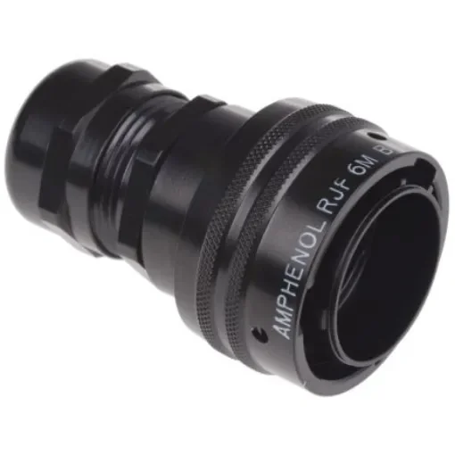 Amphenol Socapex RJF Series Male RJ45 Connector, Cable Mount Straight 1 Port 8 -Way - RJF6MB product image