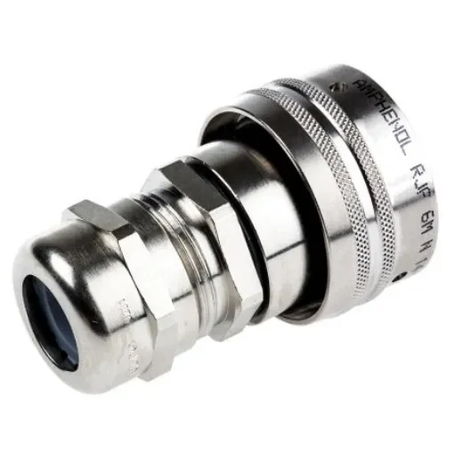 Amphenol Socapex RJF Series Male RJ45 Connector, Cable Mount, Cat5e Straight 1 Port 8 -Way - RJF6MN product image