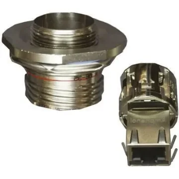 Amphenol Socapex RJFTV Series Female RJ45 Connector, Jam Nut, Cat5e Straight 1 Port 8 -Way - RJFTV71N product image