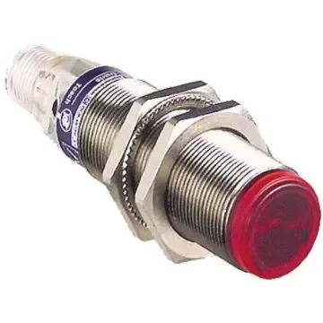 Telemecanique Sensors Diffuse Photoelectric Sensor, Barrel Sensor, 100 mm Detection Range - XUB4BPANM12 product image