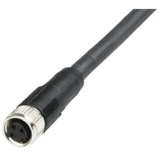 Telemecanique Sensors Straight Female 3 way 1/2 in Circular to Unterminated Sensor Actuator Cable, 5m - XZCP1865L5 product image