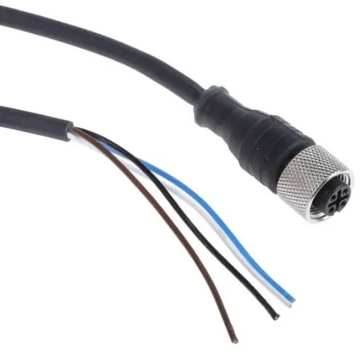 Telemecanique Sensors Straight Female 4 way M12 to Unterminated Sensor Actuator Cable, 10m - XZCP1141L10 product image