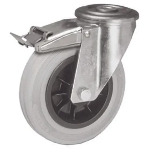 LAG Swivel Castor Wheel, 55kg Capacity, 80mm Wheel - 14304G FR  FB product image