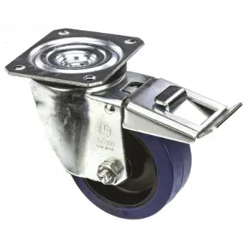 LAG Braked Swivel Castor Wheel, 150kg Capacity, 100mm Wheel - 32103BFR product image