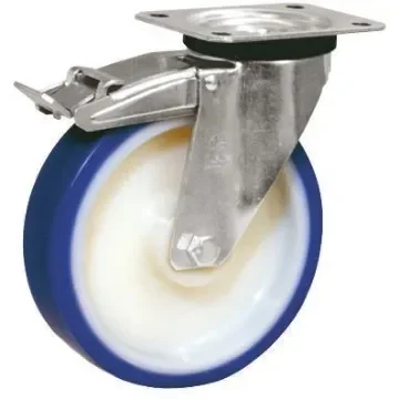 LAG Braked Swivel Castor Wheel, 200kg Capacity, 125mm Wheel - 36447  FR product image