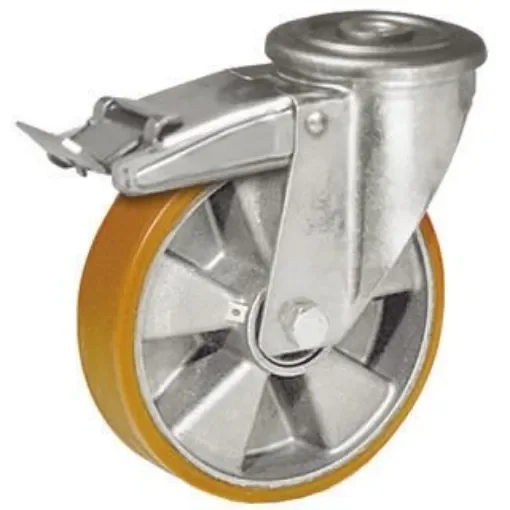 LAG Swivel Castor Wheel, 120kg Capacity, 100mm Wheel - 26255  FR  FB product image