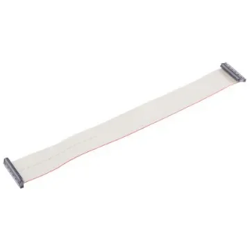 ERNI Flat Ribbon Cable, 50-Way, 1.27mm Pitch, 300mm Length, AU IDC to IDC - 173795 / 173795-E product image