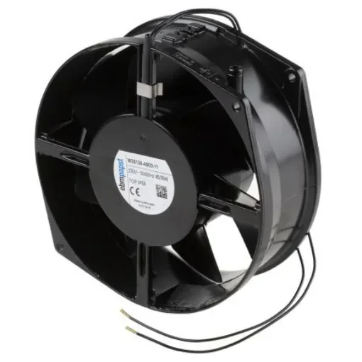 ebm-papst W2S130 Series Axial Fan, 230 V ac, AC Operation, 340m³/h, 45W, 300mA Max, IP54, 172 x 150 x 55mm - W2S130-AB03-11 product image