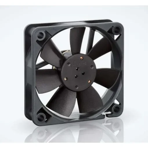 ebm-papst 600 F Series Axial Fan, 24 V dc, DC Operation, 29m³/h, 1.1W, 45mA Max, IP20, 60 x 60 x 15mm - 614 F/2 product image