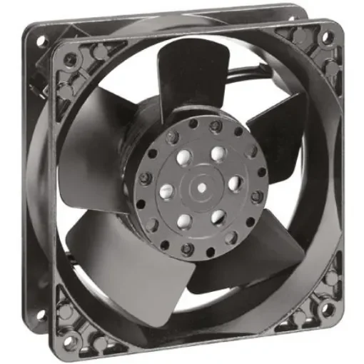 ebm-papst 4000 N Series Axial Fan, 24 V ac, AC Operation, 148m³/h, 19W, 950mA Max, 119 x 119 x 38mm - 4624N product image