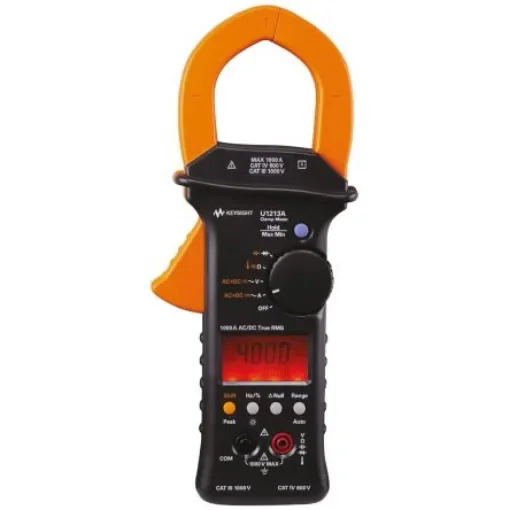 Keysight Technologies U1213A Clamp Meter Bluetooth, 1000A dc, Max Current 1000A ac CAT III 1000V product image