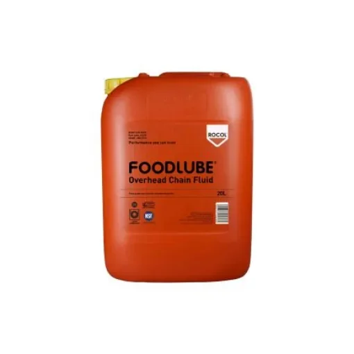 Rocol Foodlube® Overhead Chain Fluid Polyalphaolefin Lubricant 20 L Can,Food Safe - 15785 product image