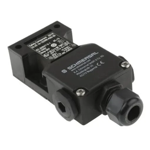 Schmersal ATEX EX-AZ16 Safety Interlock Switch, 2NC/1NO, Keyed , Glass Fibre Reinforced Thermoplastic - EX-AZ16-12ZVRK-M20-3D product image
