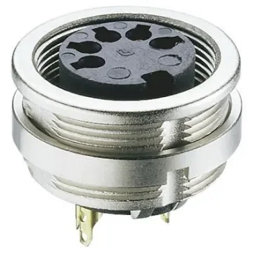 Lumberg 14 Pole Din Socket, DIN EN 60529, 5A, 60 V ac IP68, Female, Panel Mount - 0304 14 product image