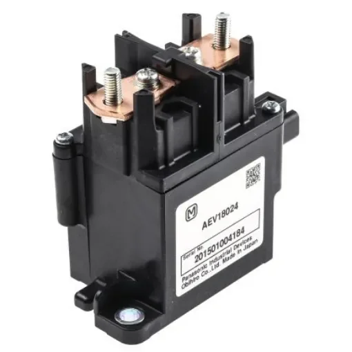 Panasonic Flange Mount Automotive Relay, 24V dc Coil Voltage, 80A Switching Current, SPST - AEV18024 product image