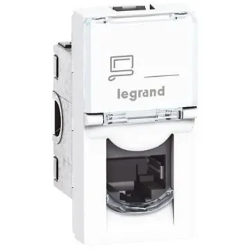 Legrand White Telephone Socket - 0 765 51 product image