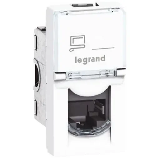 Legrand White Telephone Socket - 0 765 51 product image