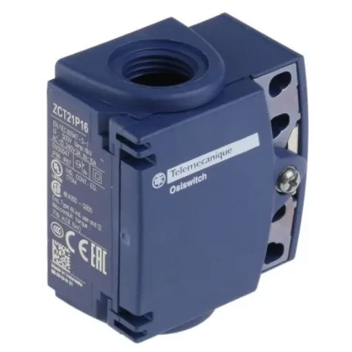 Telemecanique Sensors OsiSense XC Series Limit Switch, NO/NC, IP66, IP67, DP, Plastic Housing, 240V ac Max, 10A Max - ZCT21P16 product image