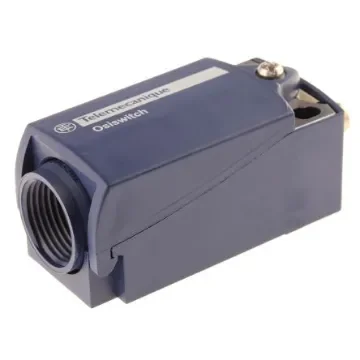 Telemecanique Sensors OsiSense XC Series Plunger Limit Switch, NO/NC, IP66, IP67, DP, Plastic Housing, 240V ac Max, 10A - XCKP2110G11 product image