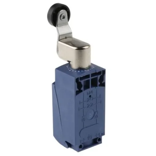 Telemecanique Sensors OsiSense XC Series Lever Limit Switch, NO/NC, IP66, IP67, DP, Plastic Housing, 240V ac Max, 10A - XCKP2118G11 product image
