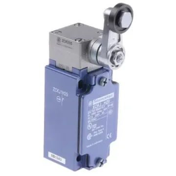 Telemecanique Sensors OsiSense XC Series Lever Limit Switch, NO/NC, IP66, SPDT, Zinc Alloy Housing, 240V ac Max, 10A Max - XCKJ10511H29 product image