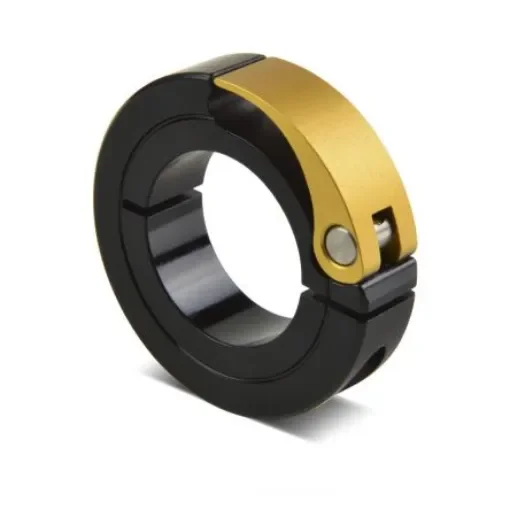 Ruland Shaft Collar, One Piece, Quick Clamp, Bore 30mm, OD 50mm, W 13mm, Aluminium - MQCL-30-A product image