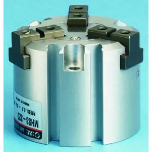 SMC 3 Finger Double Action Pneumatic Gripper, MHS3-25D, Parallel Gripping Type product image