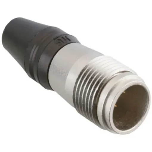 Hirose Circular Connector, 6 Contacts, Cable Mount, Micro Connector, Plug, Male, HR25 Series - HR25A-7J-6P product image