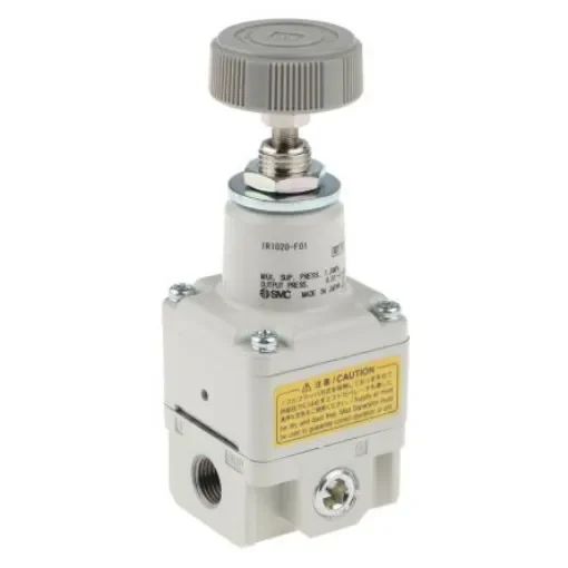 SMC G 1/8 Pneumatic Regulator - 0.01MPa to 0.8MPa, 1/8in, 1MPa max. input - IR1020-F01 product image