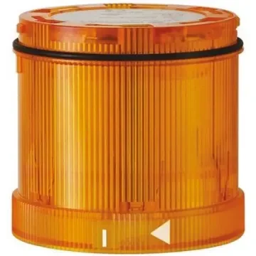 Werma 644 Series Yellow Steady Effect Beacon Unit, 24 V dc, LED Bulb, DC, IP65 - 644.380.55 product image