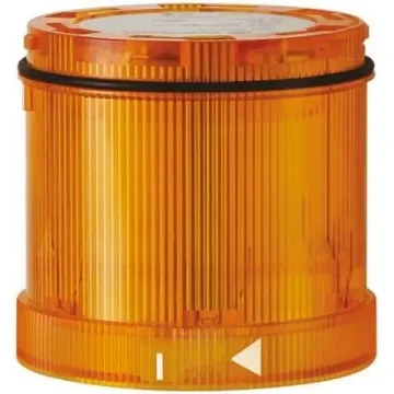 Werma 843 Series Yellow Steady Effect Beacon Unit, 24 V dc, LED Bulb, DC, IP54 - 843.380.55 product image