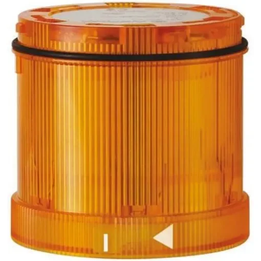 Werma 843 Series Yellow Steady Effect Beacon Unit, 24 V dc, LED Bulb, DC, IP54 - 843.380.55 product image