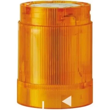 Werma 848 Series Yellow Flashing Effect Beacon Unit, 24 V ac/dc, LED Bulb, DC, IP54 - 848.320.55 product image