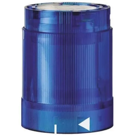 Werma 848 Series Blue Flashing Effect Beacon Unit, 24 V ac/dc, LED Bulb, DC, IP54 - 848.520.55 product image