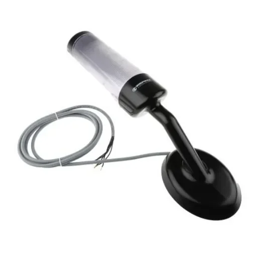 Werma Kompakt Series Clear Buzzer Signal Tower, 3 Lights, 24 V dc, Wall Mount - 695.300.55 product image