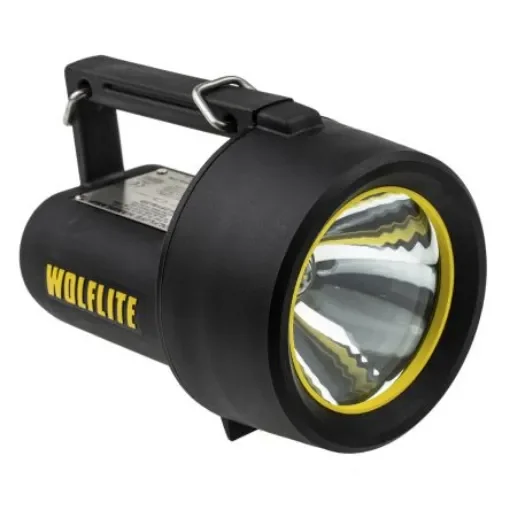Wolf Safety ATEX, IECEx LED Hand Lamp Black - Rechargeable 210 lm - H251ALED product image