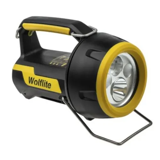 Wolf Safety ATEX, IECEx LED Hand Lamp Black - Rechargeable 430 lm - XT-70H product image