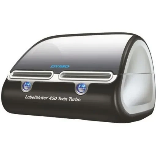 Dymo LabelWriter 450 TwinTurbo Label Printer, 56mm Max Label Width, Euro Plug - S0838870 product image